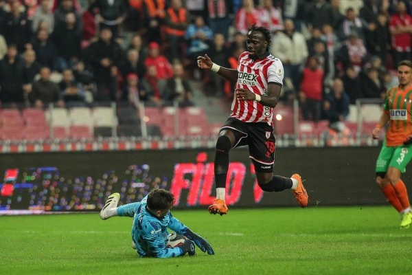 Samsunspor: 1 - Alanyaspor: 1 (Foto Galeri) - Resim 38