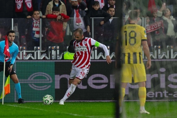 Samsunspor: 1 - AEK Atina: 2 (Foto Galeri) - Resim 37