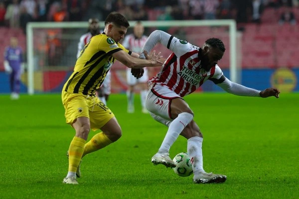 Samsunspor: 1 - AEK Atina: 2 (Foto Galeri) - Resim 58