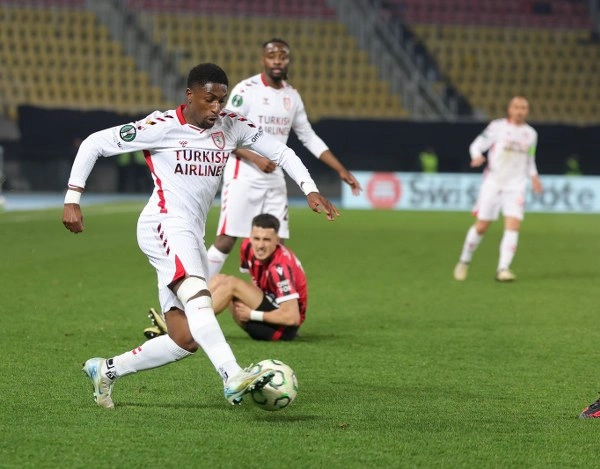KF Shkendija: 0 - Samsunspor: 1 (Foto Galeri) - Resim 7