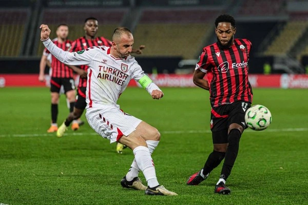 KF Shkendija: 0 - Samsunspor: 1 (Foto Galeri) - Resim 11