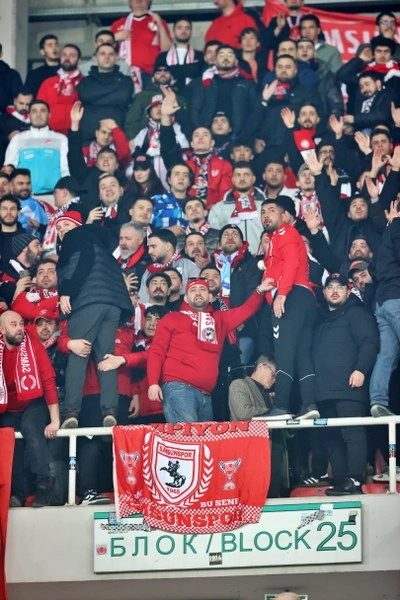 KF Shkendija: 0 - Samsunspor: 1 (Foto Galeri) - Resim 16