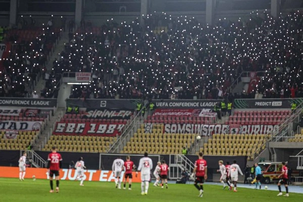 KF Shkendija: 0 - Samsunspor: 1 (Foto Galeri) - Resim 22