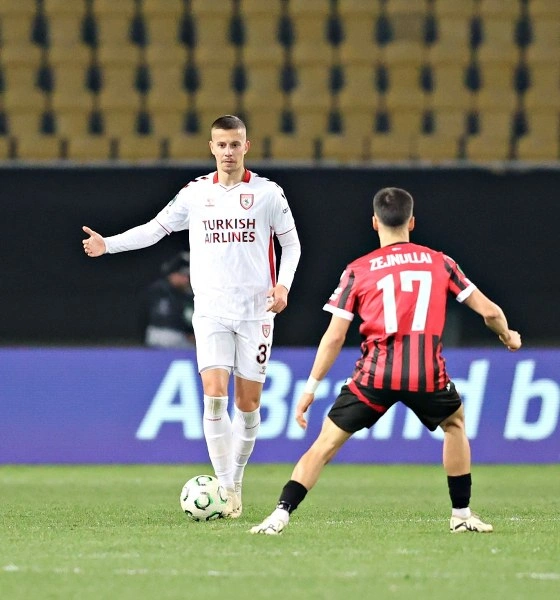 KF Shkendija: 0 - Samsunspor: 1 (Foto Galeri) - Resim 39