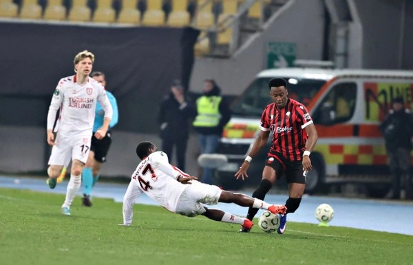 KF Shkendija: 0 - Samsunspor: 1 (Foto Galeri) - Resim 49