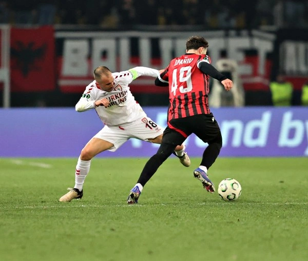 KF Shkendija: 0 - Samsunspor: 1 (Foto Galeri) - Resim 54