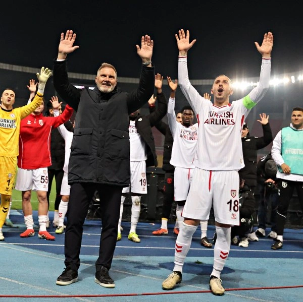 KF Shkendija: 0 - Samsunspor: 1 (Foto Galeri) - Resim 56