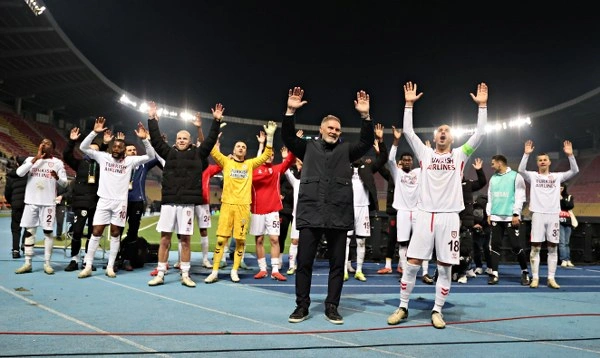 KF Shkendija: 0 - Samsunspor: 1 (Foto Galeri) - Resim 58