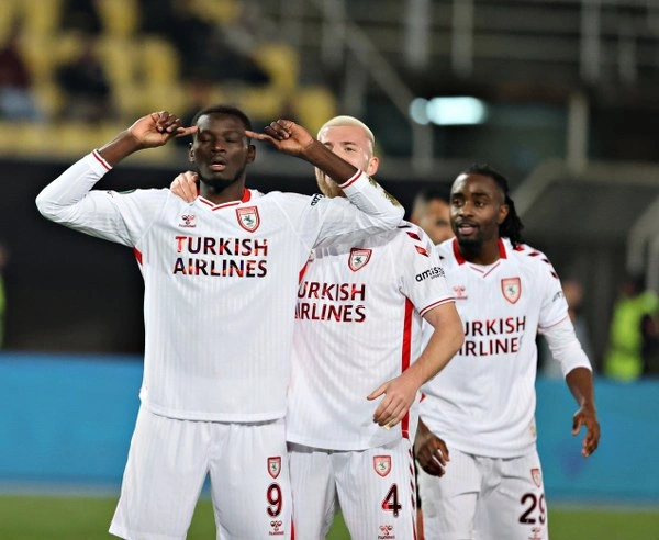 KF Shkendija: 0 - Samsunspor: 1 (Foto Galeri) - Resim 64