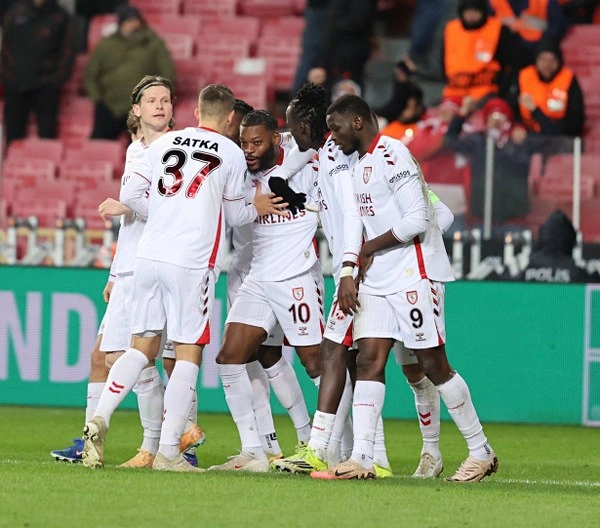 Samsunspor: 4 - KF Shkendija: 0 (Foto Galeri) - Resim 14
