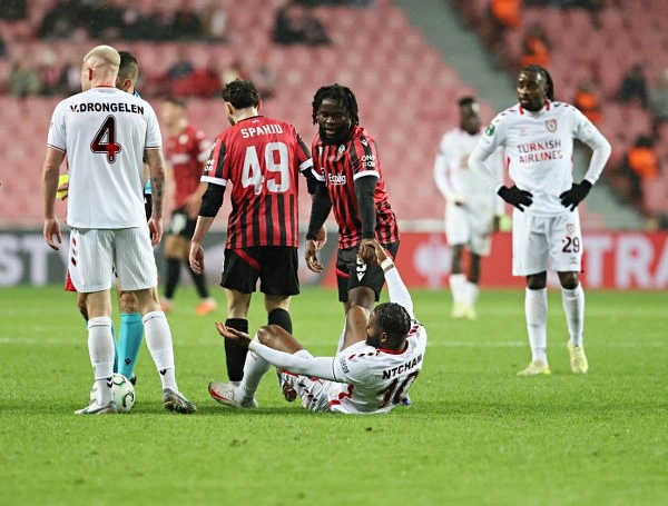 Samsunspor: 4 - KF Shkendija: 0 (Foto Galeri) - Resim 27