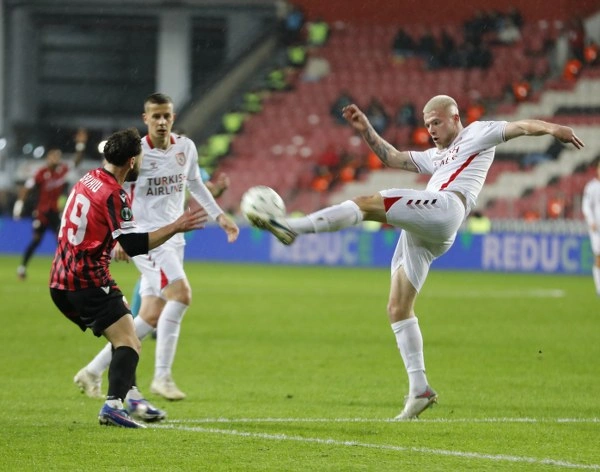 Samsunspor: 4 - KF Shkendija: 0 (Foto Galeri) - Resim 32