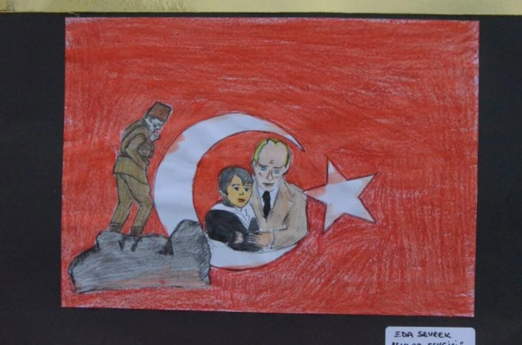 Uğur'lu öğrencilerin "Atatürk sevgisi" kitaba dönüştü - Resim 25