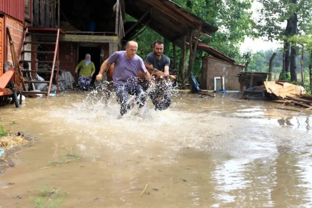 Samsun Terme'de Sel Felaketi - Resim 5