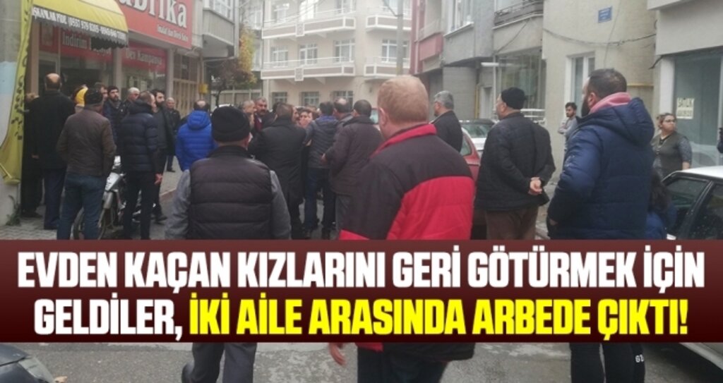 Samsun'da Evden Kaçan Kızlarını Geri Götürmek İçin Geldiler, Karakolluk Oldular