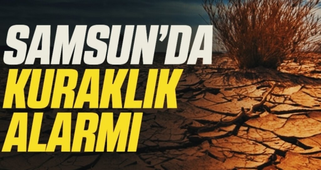 Samsun'da Kuraklık Alarmı!