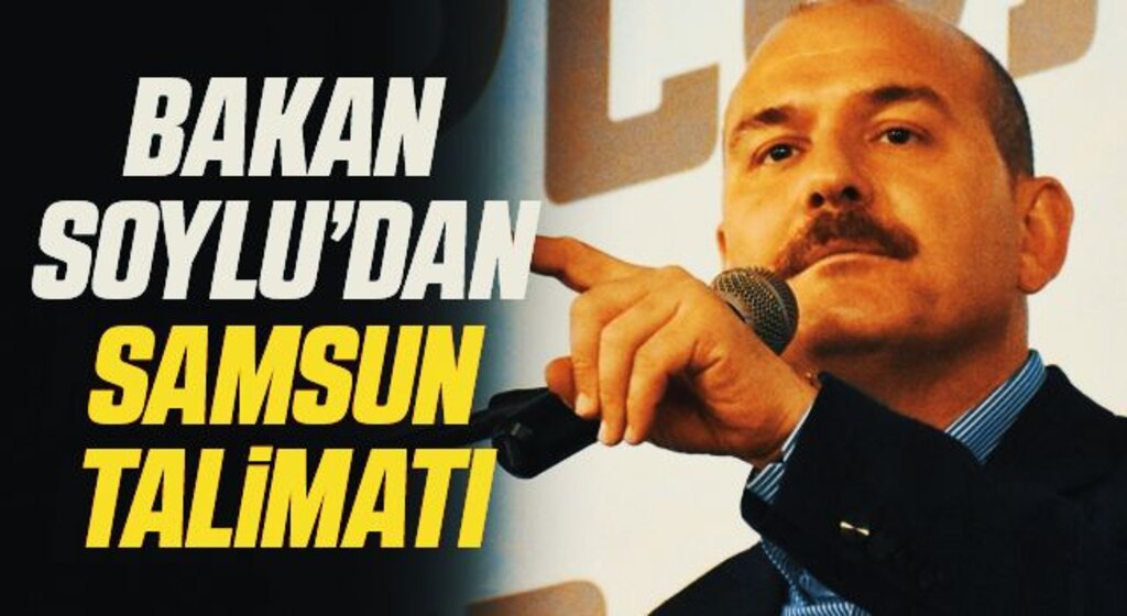Bakan Soylu'dan Havza'ya hükümet konağı talimatı