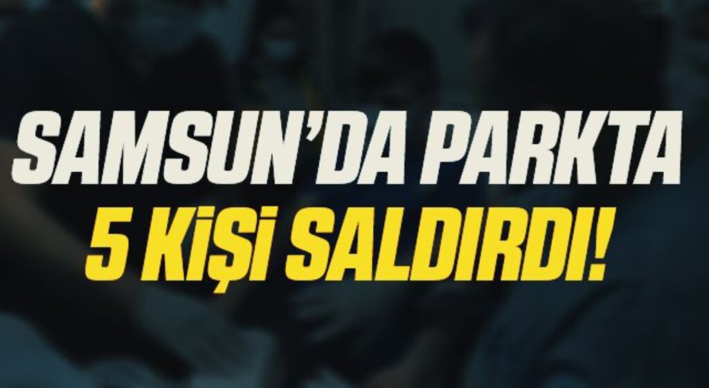 Samsun'da Parkta bıçaklı saldırıya uğrayan 17 yaşındaki genç hastanelik oldu