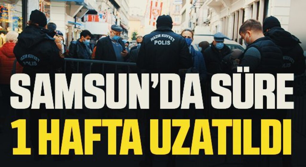 Vaka lideri Samsun'da 'hazır kuvvet polisi'nin görev süresi uzatıldı