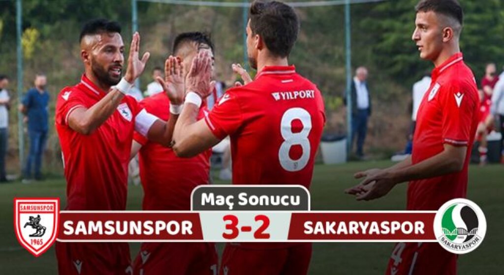 Yılport Samsunspor: 3 Sakaryaspor: 2 (Hazırlık Maçı Sonucu)