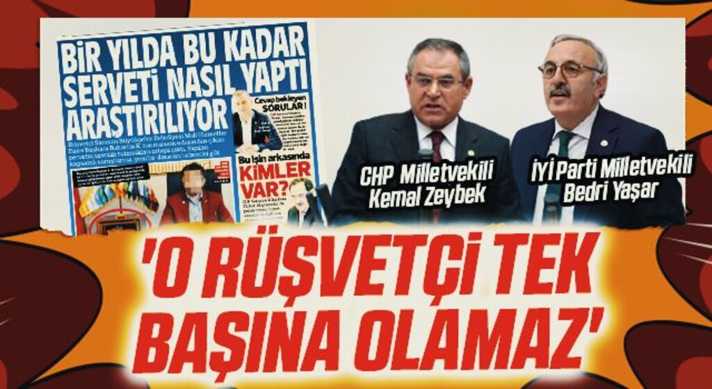 'Rüşvetçi Daire Başkanı Bahattin K. Tek Başına Olamaz'