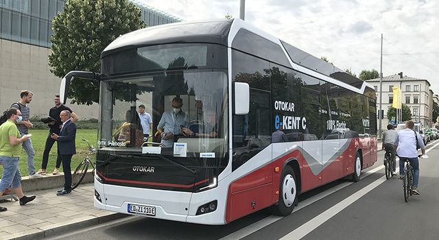 Otokar’ın elektrikli otobüsü Münih’te 