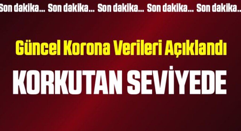 Sağlık Bakanı Fahrettin Koca paylaştı! Coronada tablo vahim