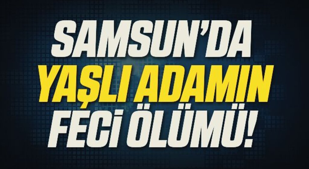 Samsun Çarşamba'da İncir ağacından düşen şahıs hayatını kaybetti