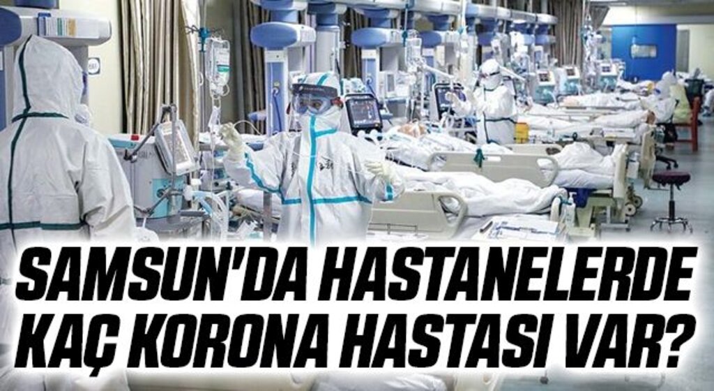 Samsun'da Hastanelerde Kaç Korona Hastası Var?