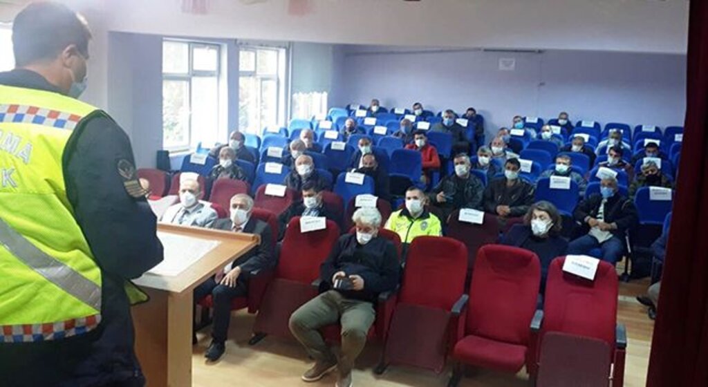 Yakakent'te servis sürücülerine taşıma güvenliği semineri