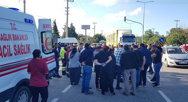 Samsun'da Otomobilin çarptığı yaya ağır yaralandı