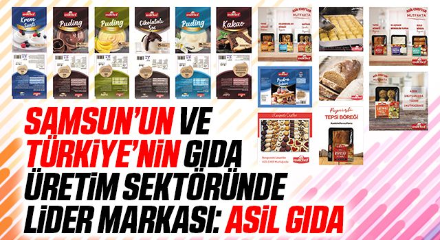 Samsun'un ve Türkiye'nin Gıda Üretim Sektöründe Lider Markası: Asil Gıda