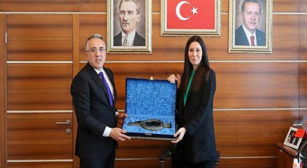 Başkan Savran Ankara’da Çiğdem Karaaslan'ı Ziyaret Etti