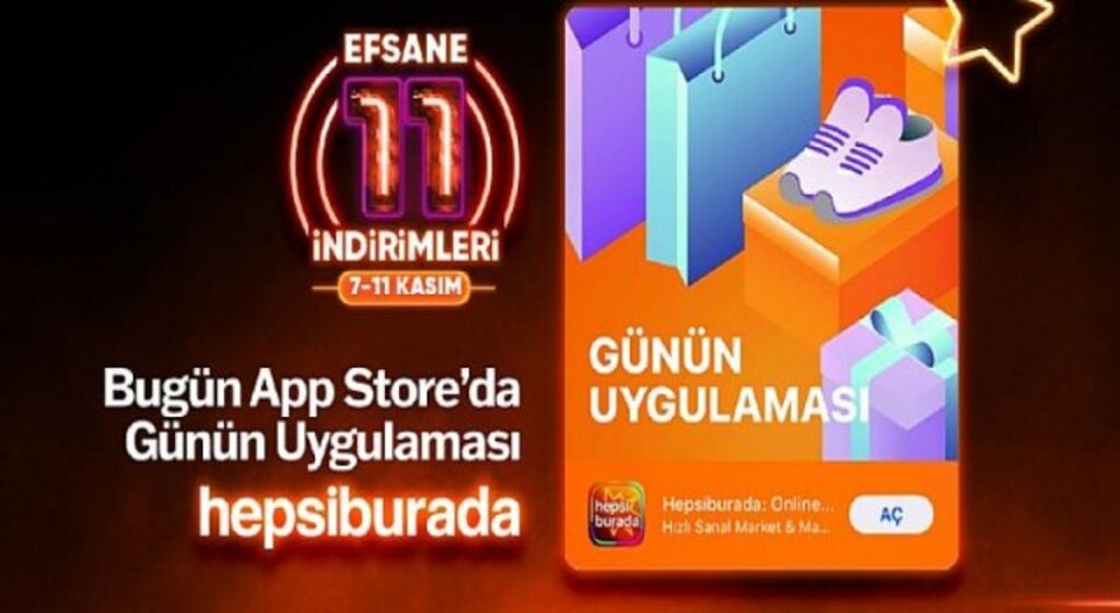 Hepsiburada App Store’da “Günün Uygulaması” Oldu