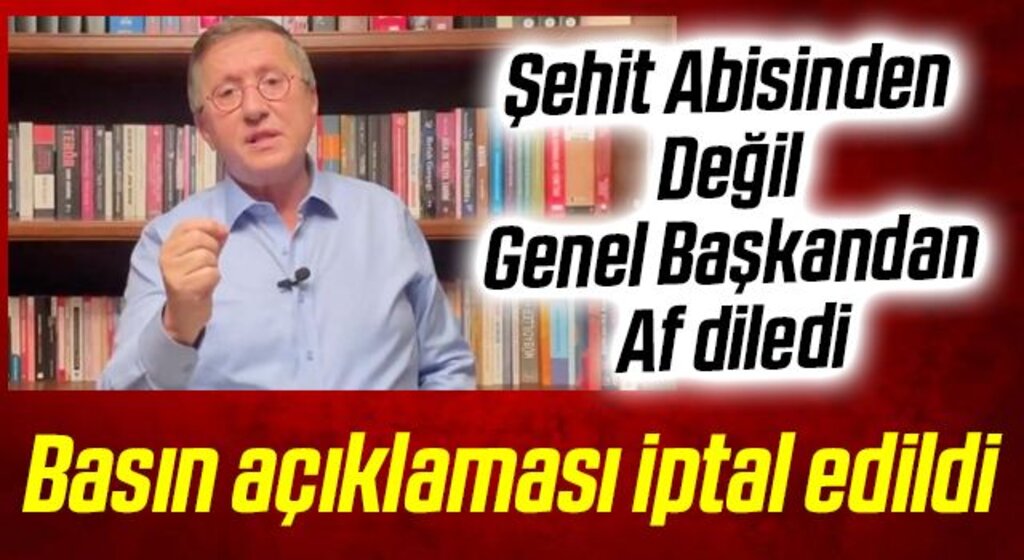 Lütfü Türkkan'ın basın açıklaması iptal edildi