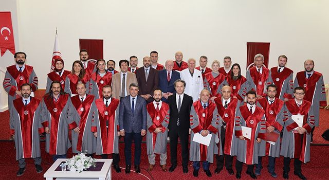 Samsun Üniversitesi Tıp Fakültesi'nde atama beratı heyecanı
