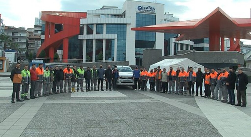 Canik Belediyesi personeline afet eğitimi