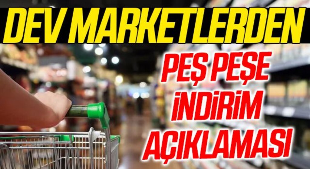 Dolar ve Euro düştü! Zincir marketlerde indirim başladı