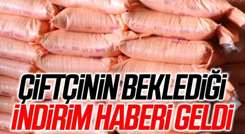 Gübre fiyatlarında indirim! Türkiye Tarım Kredi Kooperatiflerinden çiftçiye güzel haber