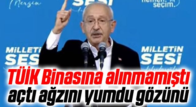 'Milletin Sesi' mitinginde önemli mesajlar! Kılıçdaroğlu'ndan TÜİK'e sert tepki