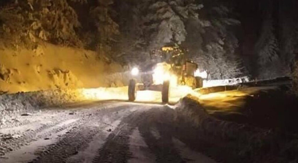 Sinop'ta kapalı yol kalmadı