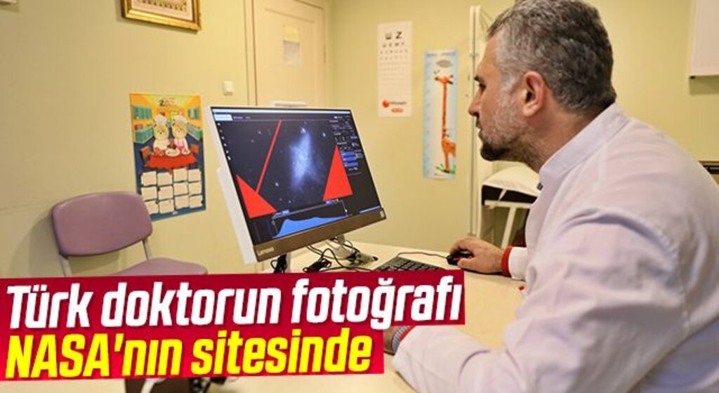 Türk doktorun fotoğrafı NASA'nın sitesinde