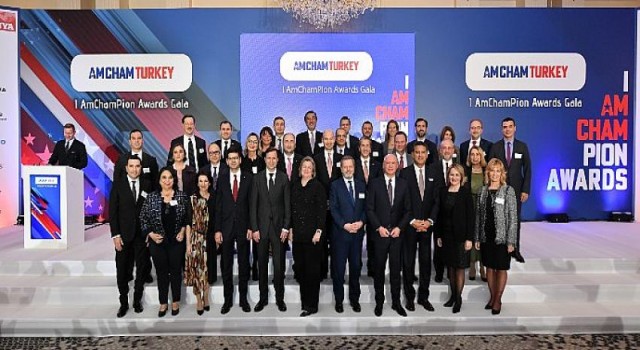 Türkiye-ABD arasındaki ekonomik işbirliğinin en iyi örnekleri ‘I AmChamPion’ gecesinde ödüllerine kavuştu