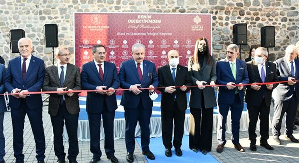 Vakıf medeniyetini anlatan sergi TBMM Başkanı Şentop’un katılımıyla Samsun’da açıldı