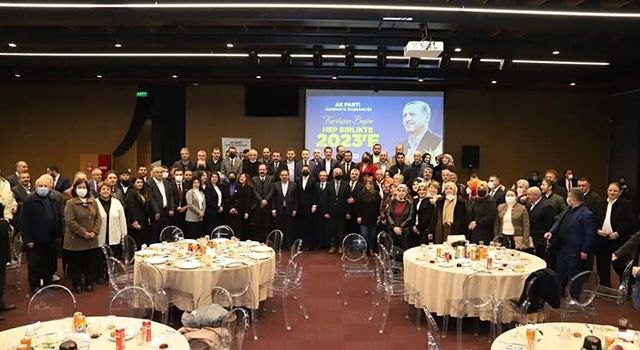 Samsun'da AK Partilileri  buluşturan programı 