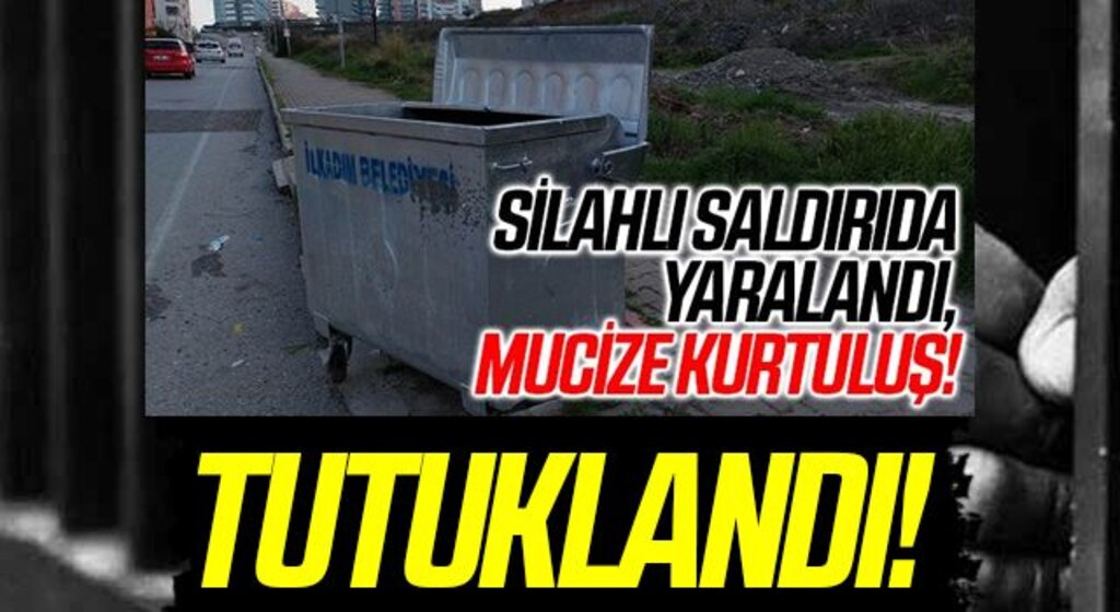Pompalı tüfekle bir kişiyi yaralayan şahıs tutuklandı