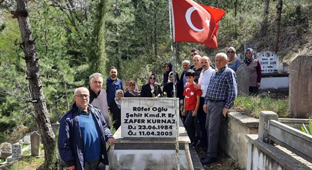 Şehit asker dualarla anıldı