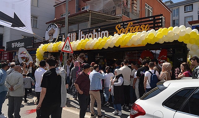 Halil İbrahim Sofrası Restoran'a Görkemli Açılış
