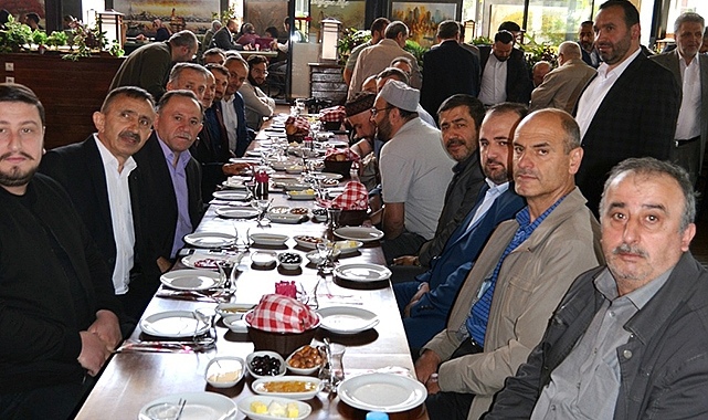 Samsun'da DİN-BİR-SEN Üyeleri Kahvaltıda Buluştu