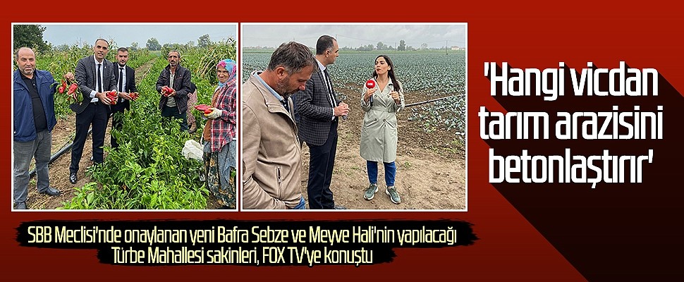 Fox TV Bafra'da Köylüyle Buluştu...